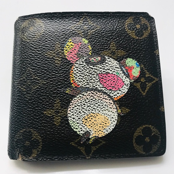 Vintage Louis Vuitton Monogram Takashi Murakami Panda Marco Wallet - Picture 3 of 12
